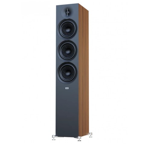 ELAC Debut 3.0 DF63 Speakers – Walnut - left