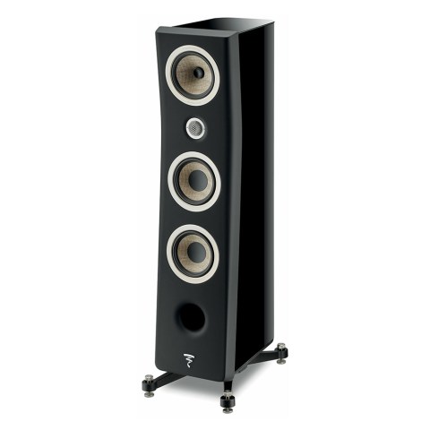 Focal KANTA N°2 Floorstanding Speaker - Black High Gloss/Black Mat