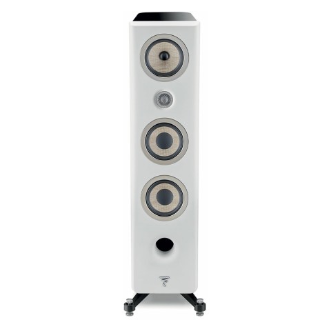 Focal KANTA N°2 Floorstanding Speaker - White High Gloss/White Mat - Front