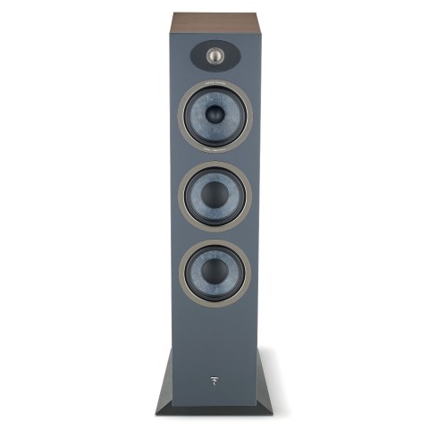 Focal Theva N3 Speaker - Dark Wood - front