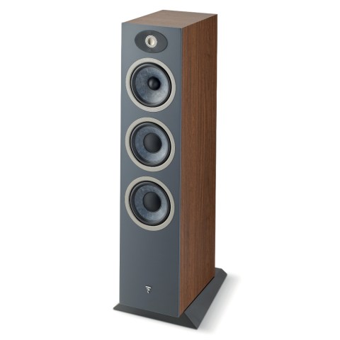 Focal Theva N3 Speaker - Dark Wood - side