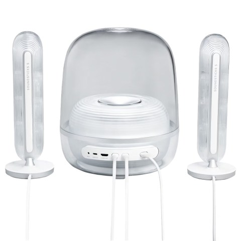 Harman Kardon Soundsticks 5 Bluetooth Speaker - White - back