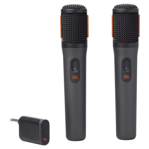 JBL Partybox Wireless Microphones - Black