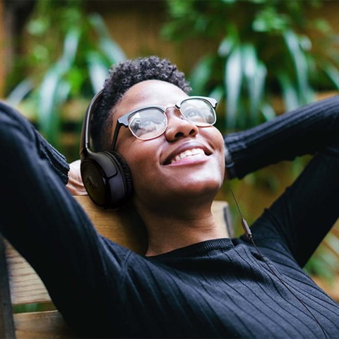 JBL Tune 530 Wired Headphones - lifestyle