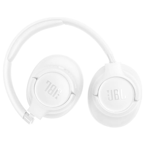 JBL Tune 730BT Headphones - White - fold