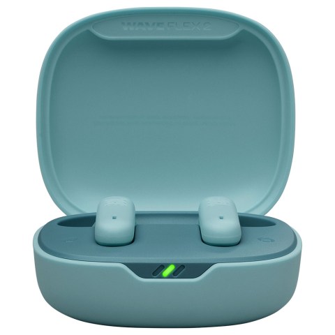 JBL Wave Flex 2 Earbuds - Blue - case