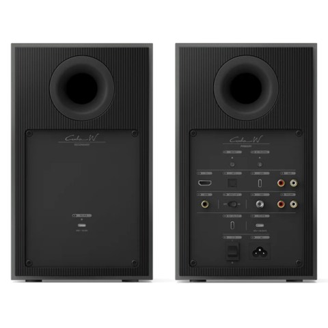 KEF Coda W Speakers - Black - back