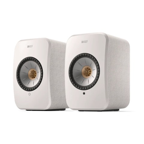 KEF LSX II Speakers - Cotton White