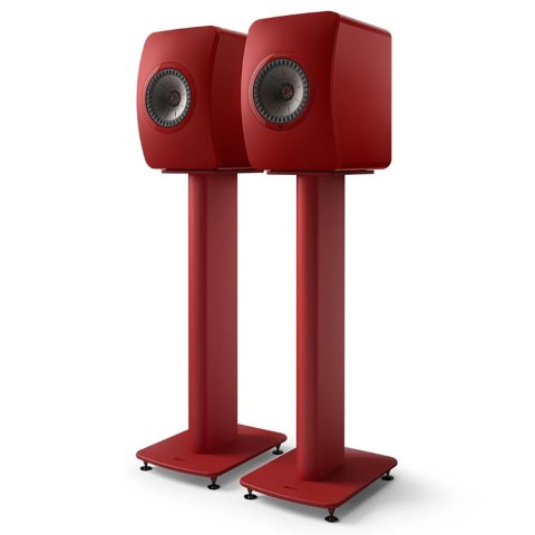 KEF S2 Stands - Special Red - left