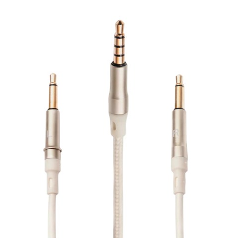 Meze Audio mono 3.5mm/3.5mm with microphone Cable - Copper