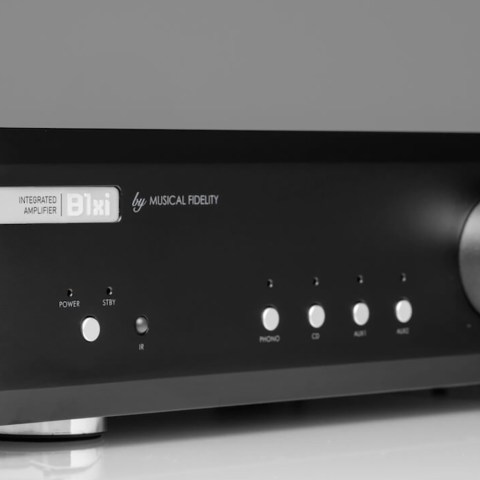 Musical Fidelity B1xi Headphone Amplifier - Black - left
