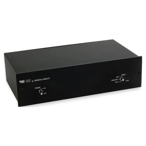 Musical Fidelity V90 LPS Preamplifier - Black - side