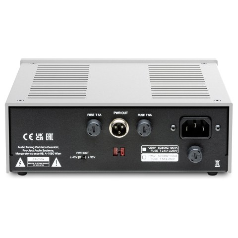 Pro-Ject Power Box RS2 Amp Power Supply - Black - back