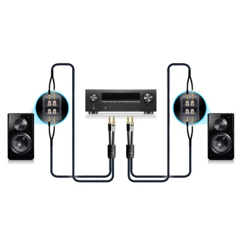 SVS SoundPath Ultra Bi-Wire Speaker Cable – Hookup