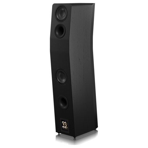 SVS Ultra Evolution Tower Speakers - Black Oak - back