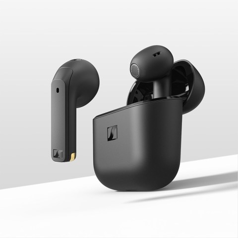 Sennheiser ACCENTUM Open Earbuds - Black - Lifestyle