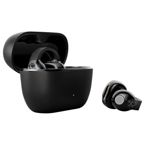 Sennheiser ACCENTUM Clip Earbuds - Black - case