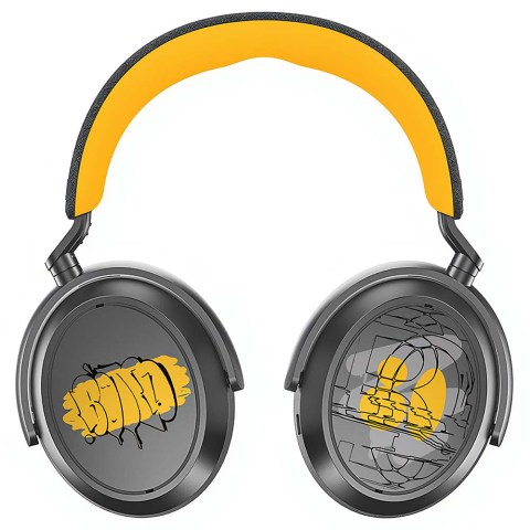 Sennheiser MOMENTUM 4 Wireless 80th Anniversary Edition Headphones - Yellow - flat - front