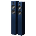 Pro-Ject Speaker Box 12 E Carbon Floorstanding Speakers - Satin Steel Blue - Front