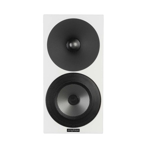 Amphion Argon1 Bookshelf Speakers - Standard White - Front