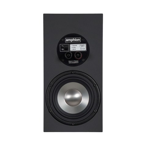 Amphion Argon3S Bookshelf Speakers - Black - Back