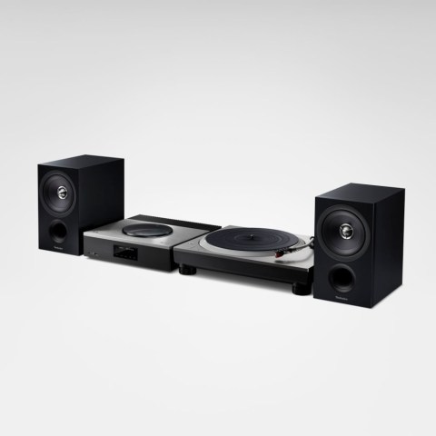 Technics SA-C600 Audio Receiver - Silver - all