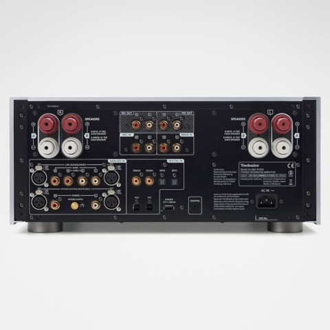 Technics SU-R1000E Amplifier - Black - back