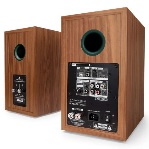 Triangle Borea BR02 CONNECT Speakers - Green - back