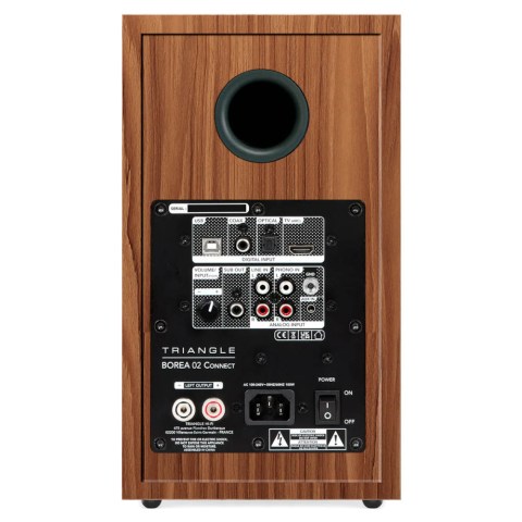 Triangle Borea BR02 CONNECT Speakers - Green - backk