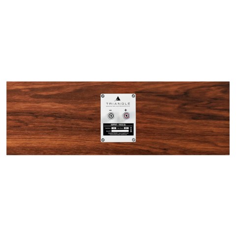 Triangle Espirit Voce EZ Speaker - Dark Brown - back