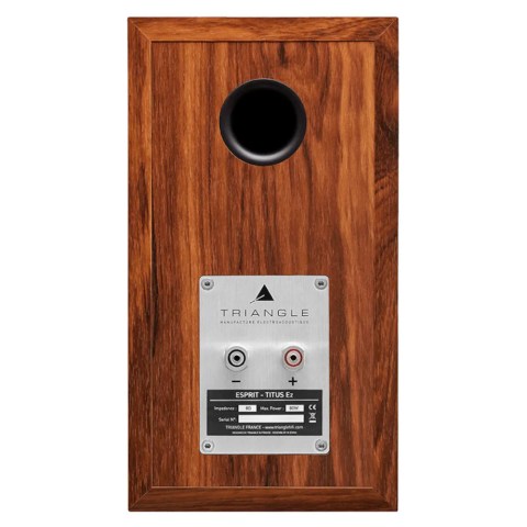 Triangle Esprit Titus Ez Speakers - Dark Brown - back