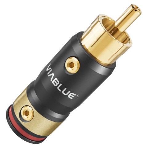 VIABLUE T8 RCA Plugs (4pcs.) - left
