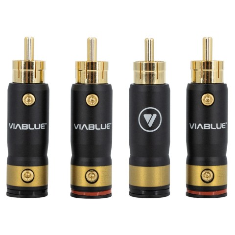 VIABLUE T8 RCA Plugs (4pcs.)
