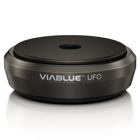 VIABLUE UFO Absorbers 65 mm (4pcs.) - Black