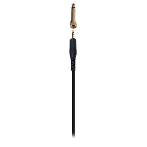 Audio-Technica ATH-AD500X Headphones - Black - Cable