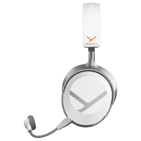 beyerdynamic MMX 100 Headphones - Arctic White - side