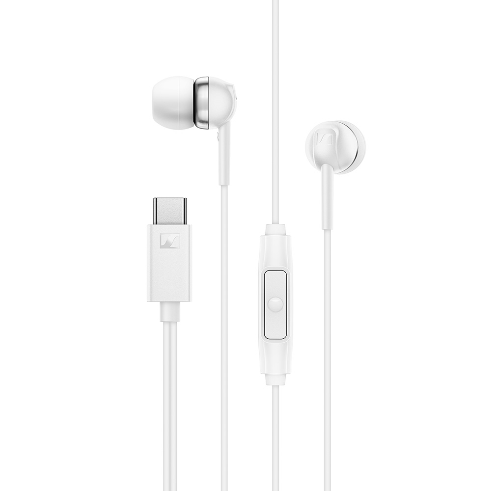 Sennheiser CX 80U Earphones - White - front1